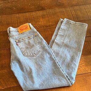 Levi's Men's Straight Jeans in Light Blue
